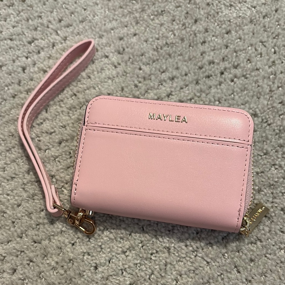 Mayle Pink Wristlet Wallet